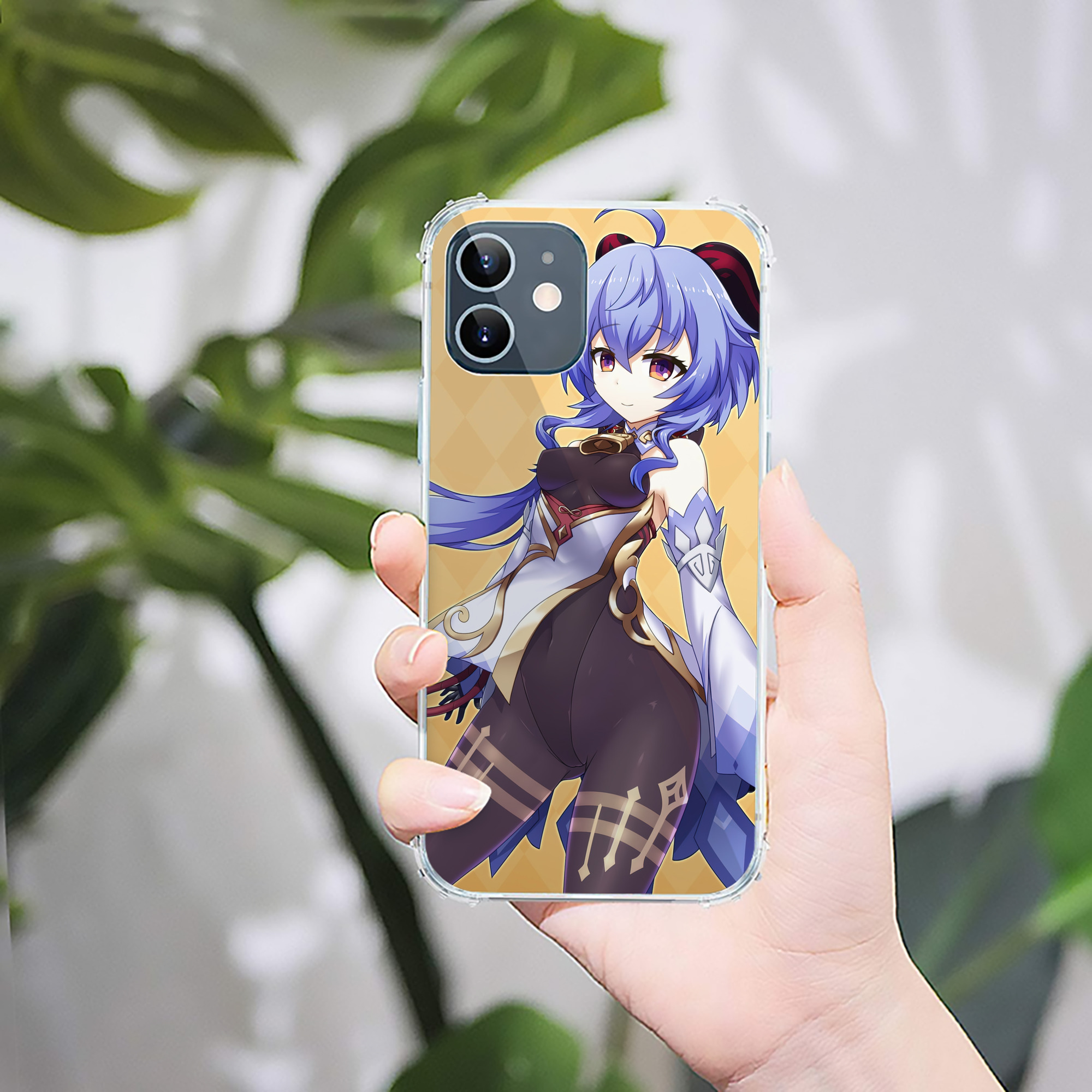 げんし神 genshin 【iPhone 12シリーズ対応】透明スマホケース（クリアソフトケース）